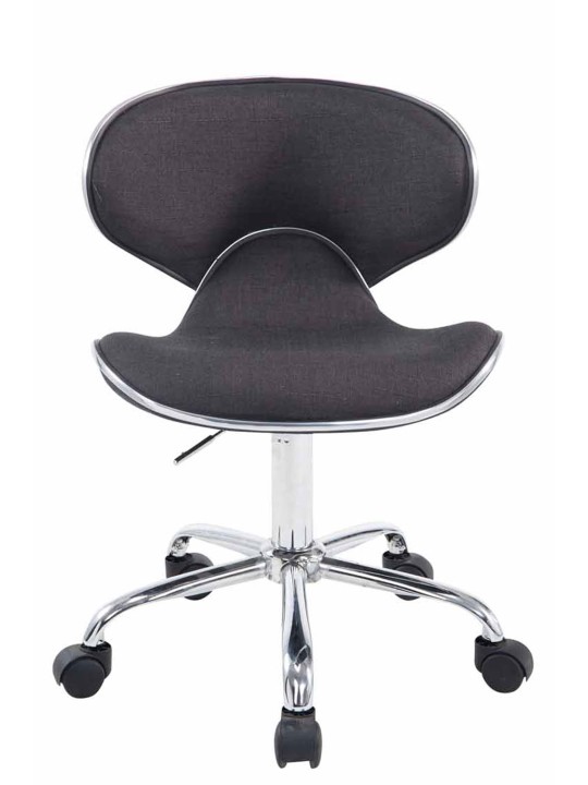 Työjakkara Las Vegas V2 kangasta, tummanharmaa