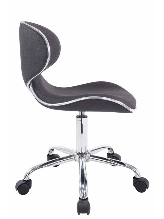 Työjakkara Las Vegas V2 kangasta, tummanharmaa