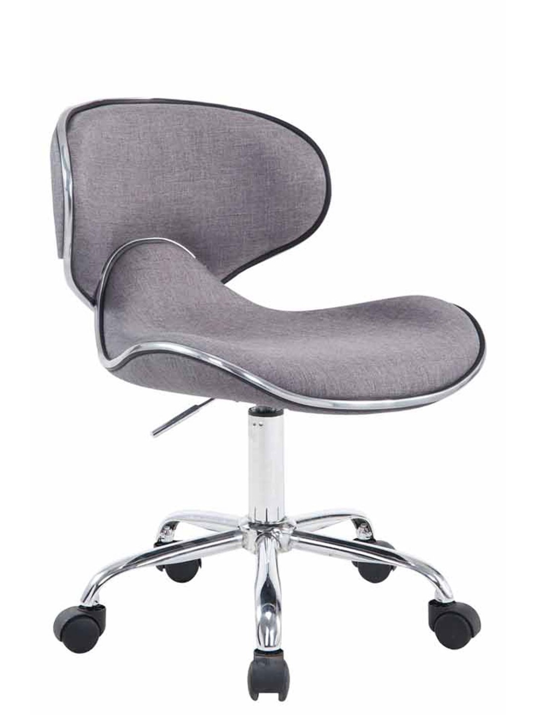 Työjakkara Las Vegas V2 kangasta, harmaa