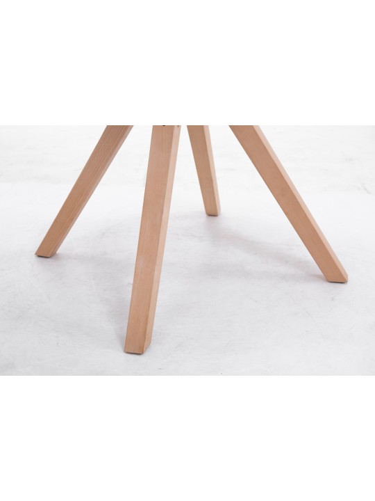 Vierailijatuoli Toulouse kangas Natura Square, taupe