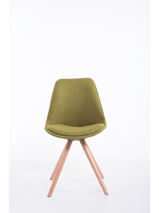 Vierailutuoli Toulouse kangas Natura pyöreä, vihreä