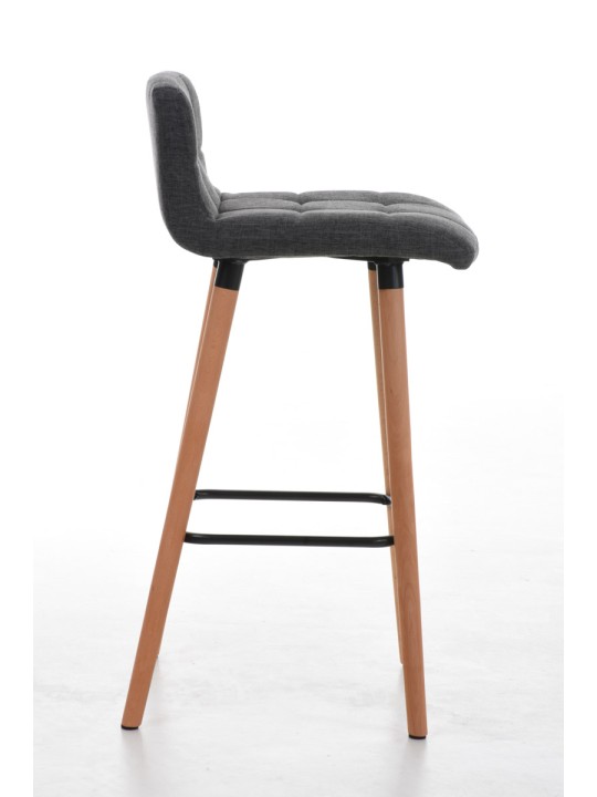 2 baarijakkaran setti Lincoln-kangas natural, vaaleanharmaa