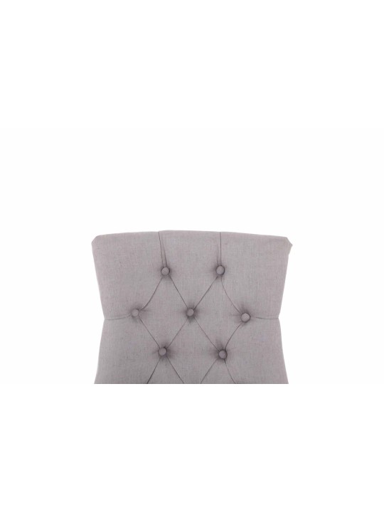 Ruokasalin tuoli Aberdeen kangas antiikki, harmaa