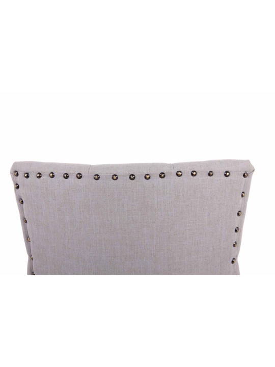 Ruokasalin tuoli Aberdeen kangas antiikki, harmaa