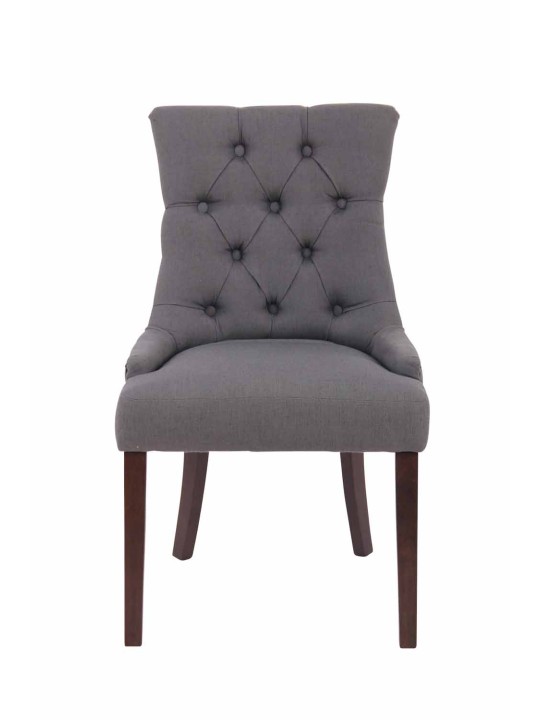 Ruokasalin tuoli Aberdeen kangas antiikki, tummanharmaa