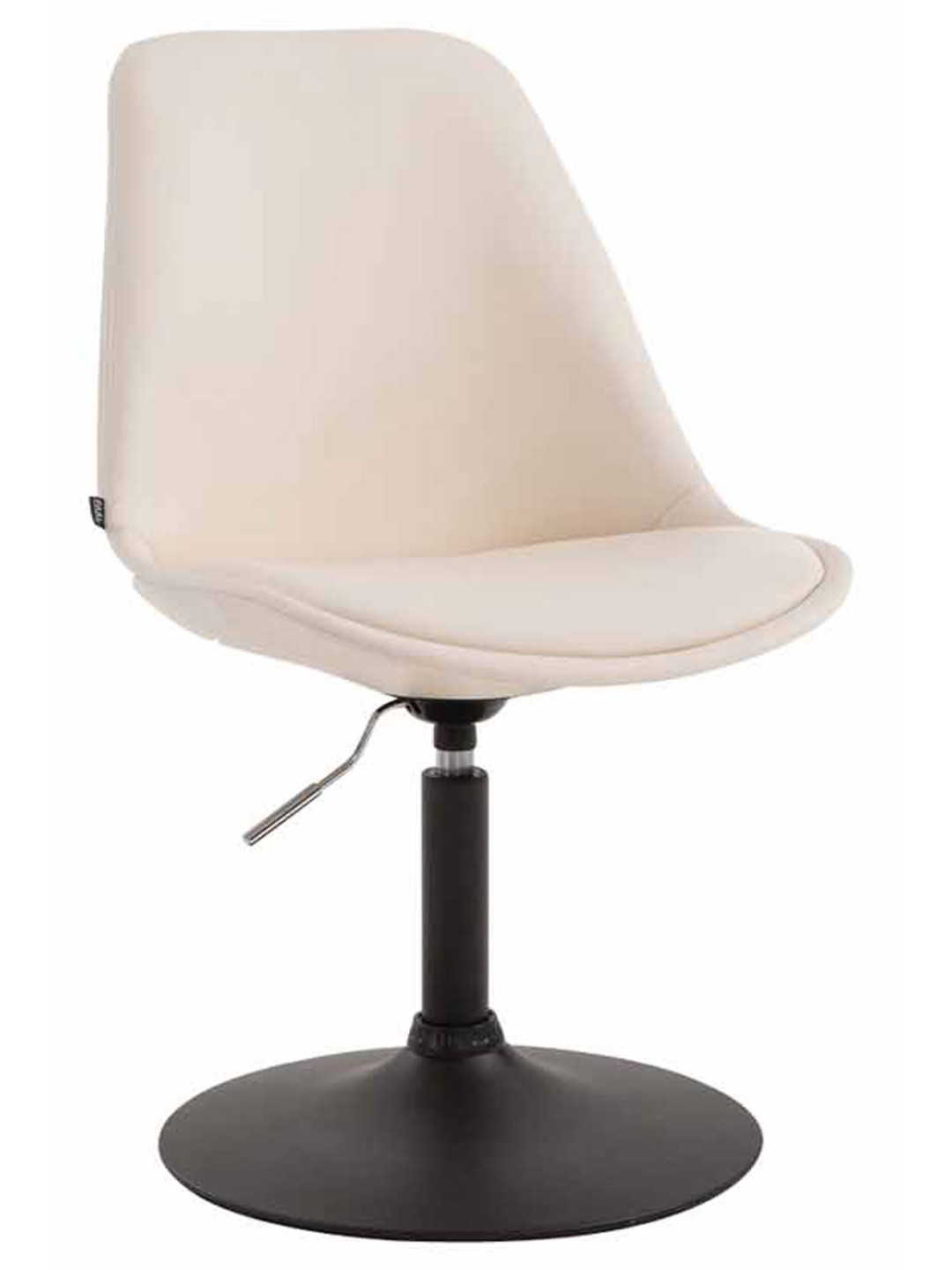 Tuoli Maverick B keinonahkaa, kermanvärinen