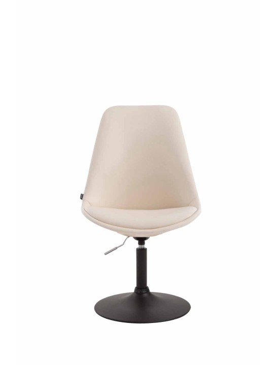 Tuoli Maverick B keinonahkaa, kermanvärinen