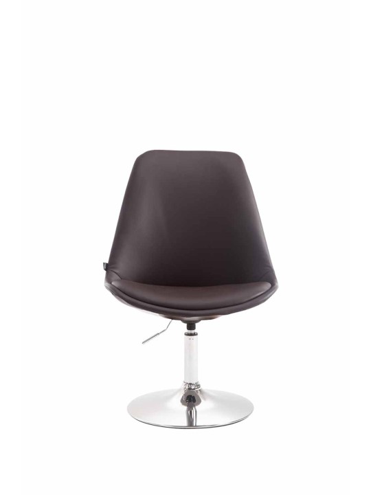 Tuoli Maverick C keinonahkaa, ruskea