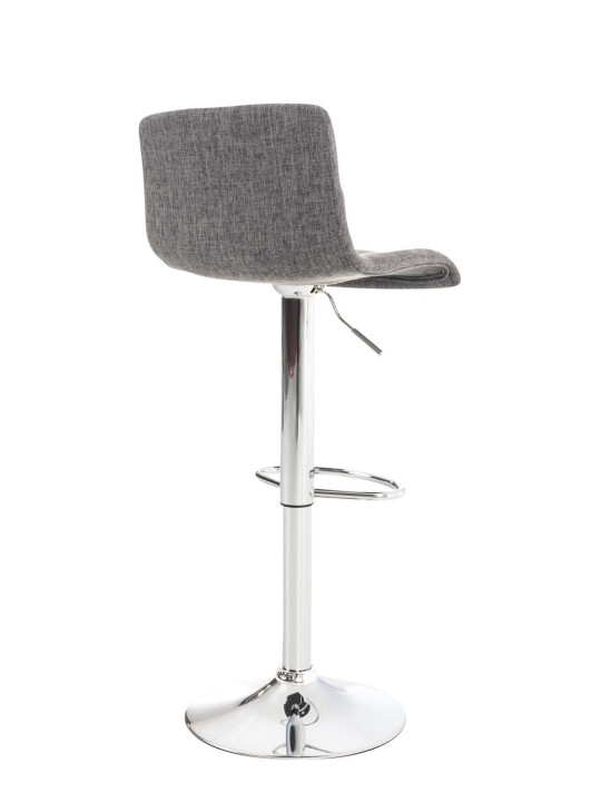 2 baarijakkaran sarja Hoover kangas kromi, vaaleanharmaa