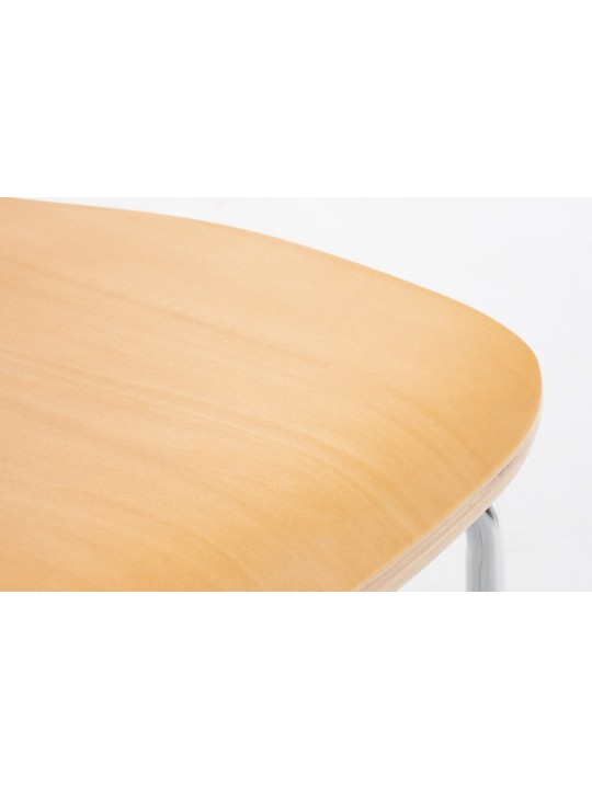 2 vierailijatuolin setti Aaron, luonnonvärinen