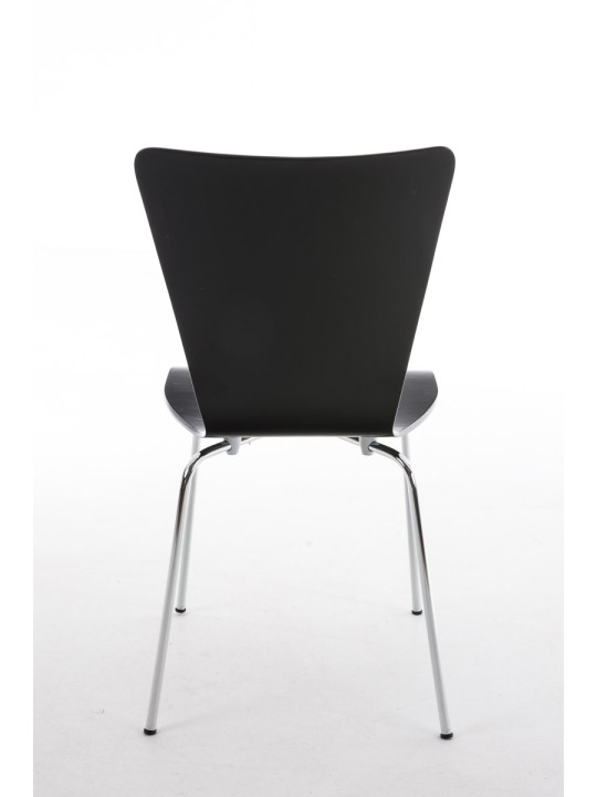 2 vierailijatuolin setti Aaron, musta