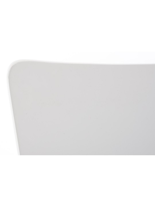 4 vierailijatuolin setti Aaron, valkoinen