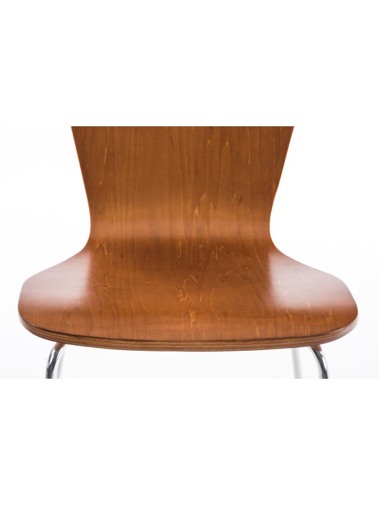 4 vierailijatuolin setti Aaron, ruskea