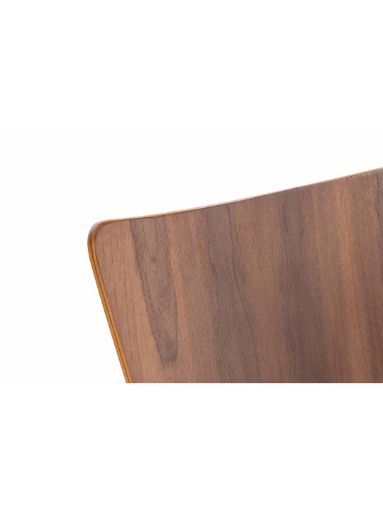 4 vierailijatuolin setti Aaron, pähkinä