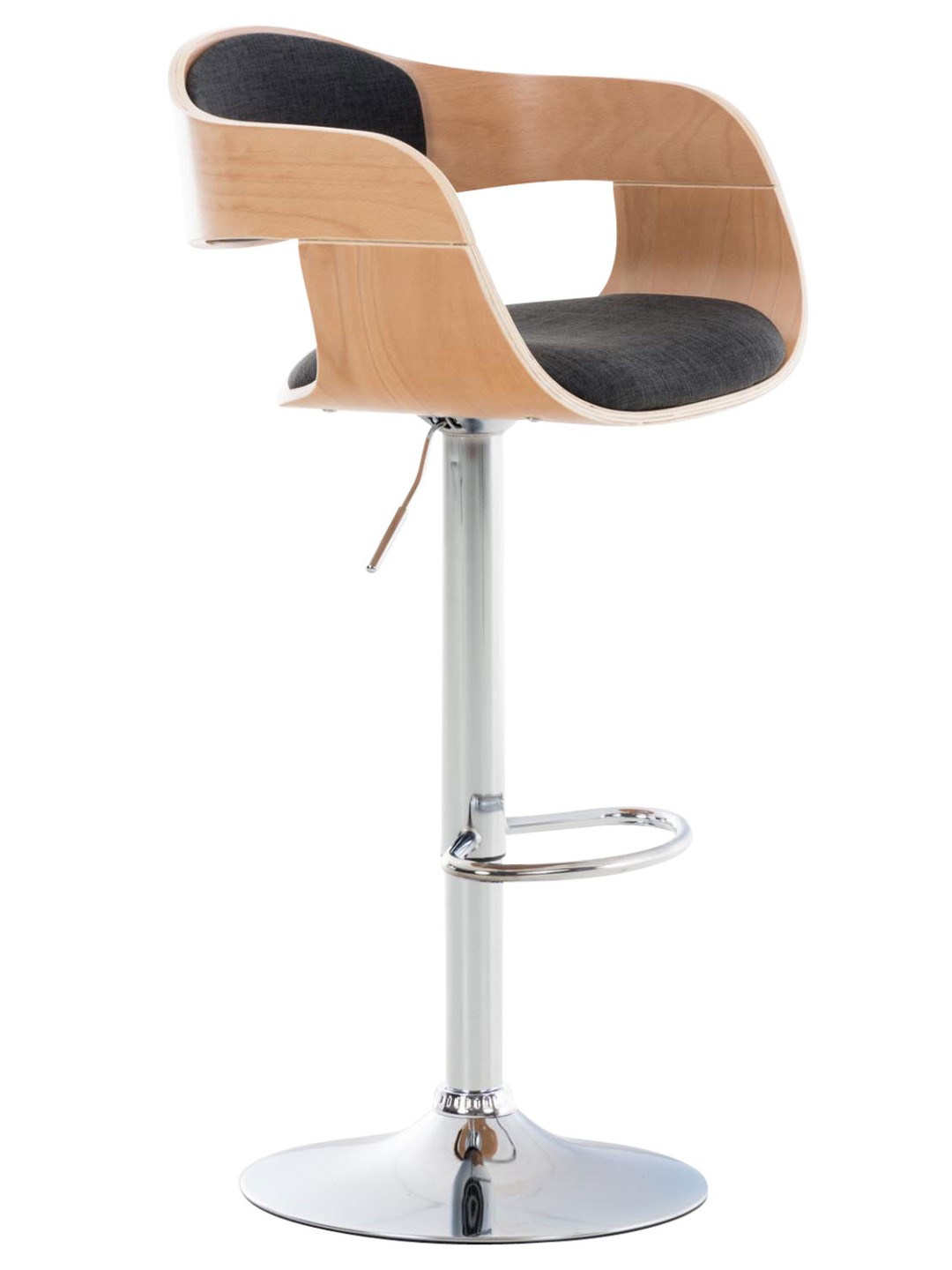 Baarijakkara Kingston C kangasta, luonnonvärinen/tummanharmaa