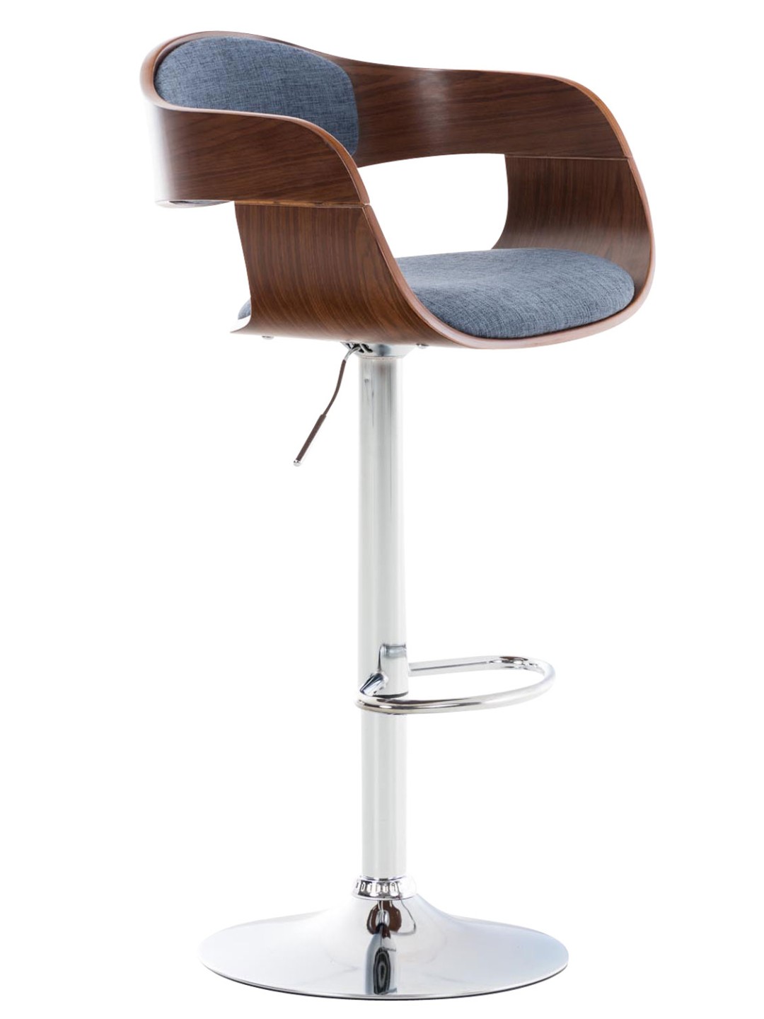 Baarijakkara Kingston C kangasta, pähkinä/sininen