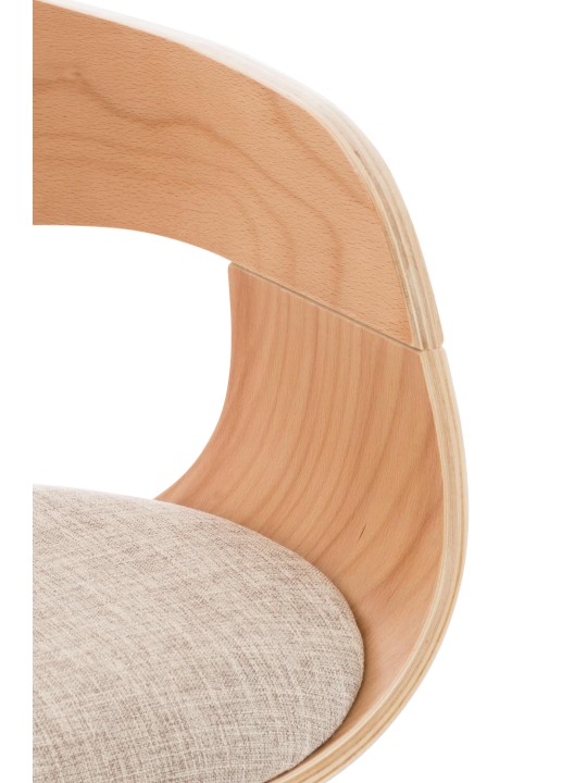 Baarijakkara Kingston C kangasta, luonnonvärinen/kermanvärinen