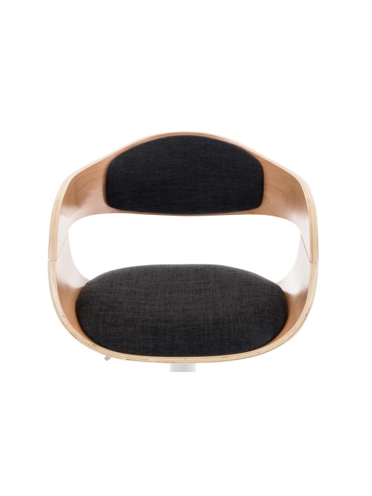 Baarijakkara Kingston C kangasta, luonnonvärinen/tummanharmaa