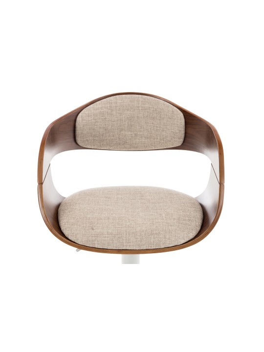 Baarijakkara Kingston C kangasta, pähkinä/kermanvärinen