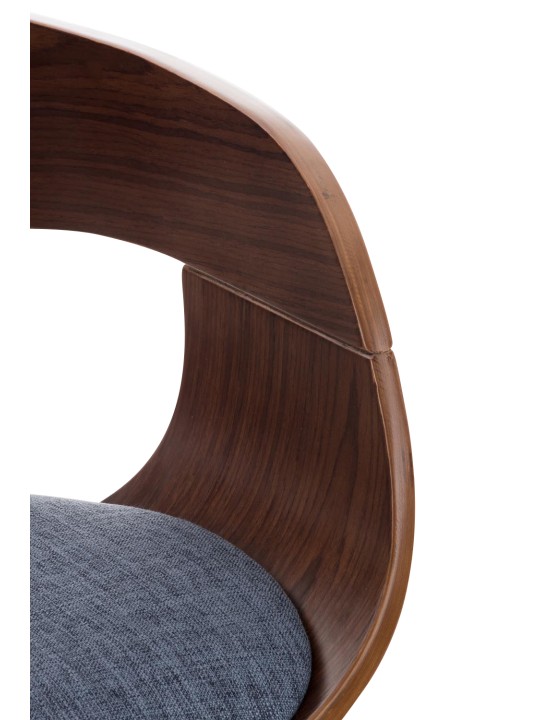 Baarijakkara Kingston C kangasta, pähkinä/sininen