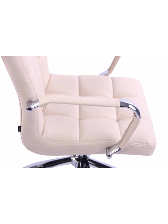 Deli työtuoli, kermanvärinen