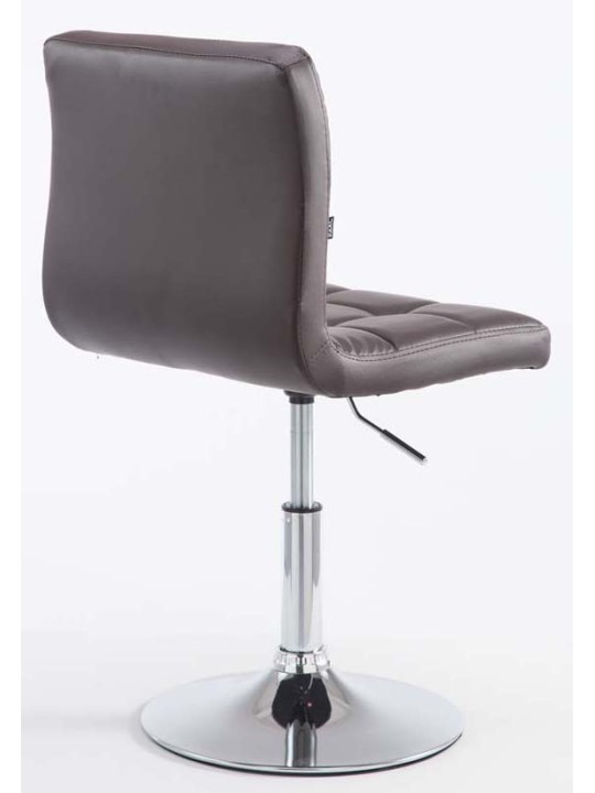 2 baarituolia Palma V2 keinonahkaa, ruskea