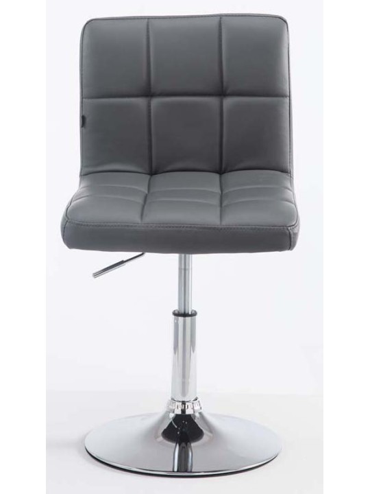 2 baarituolia Palma V2 keinonahkaa, harmaa