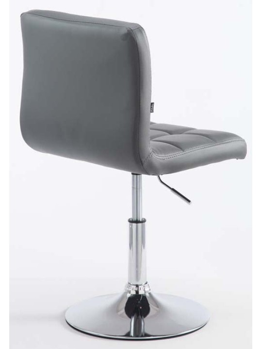 2 baarituolia Palma V2 keinonahkaa, harmaa