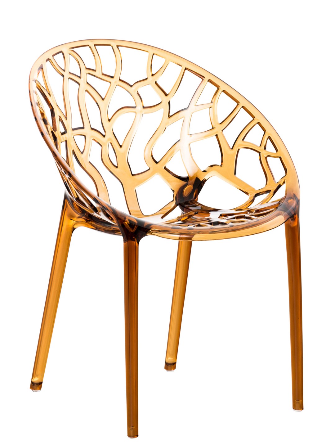 CRYSTAL pinottava tuoli, meripihka