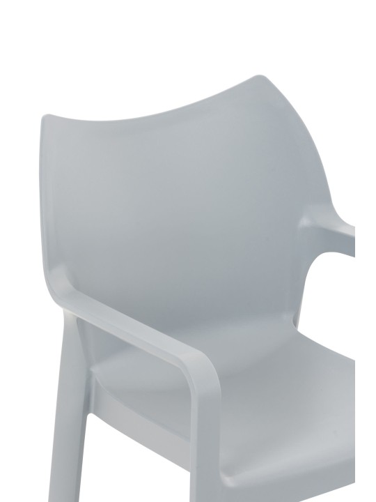 Tuoli DIVA, vaaleanharmaa