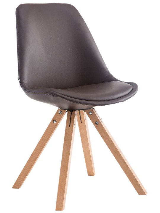 Laval Natura Squaren vierailijatuoli, ruskea