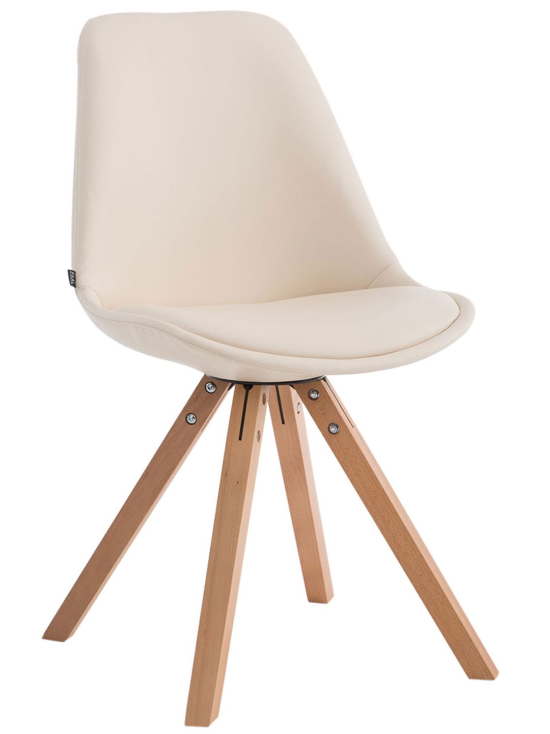 Laval Natura Squaren vierailijatuoli, kermanvärinen