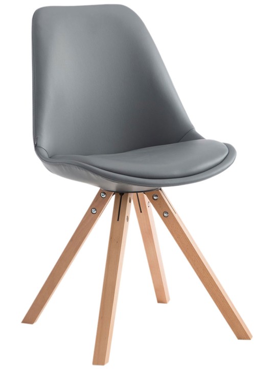 Laval Natura Squaren vierailijatuoli, harmaa