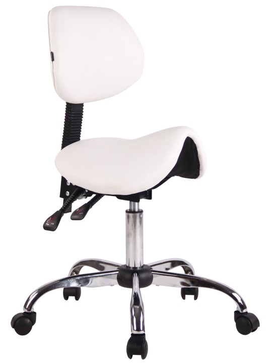 Työjakkara Stuttgart, valkoinen Työjakkara Stuttgart, valkoinen