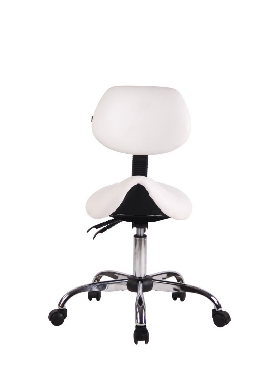 Työjakkara Stuttgart, valkoinen Työjakkara Stuttgart, valkoinen