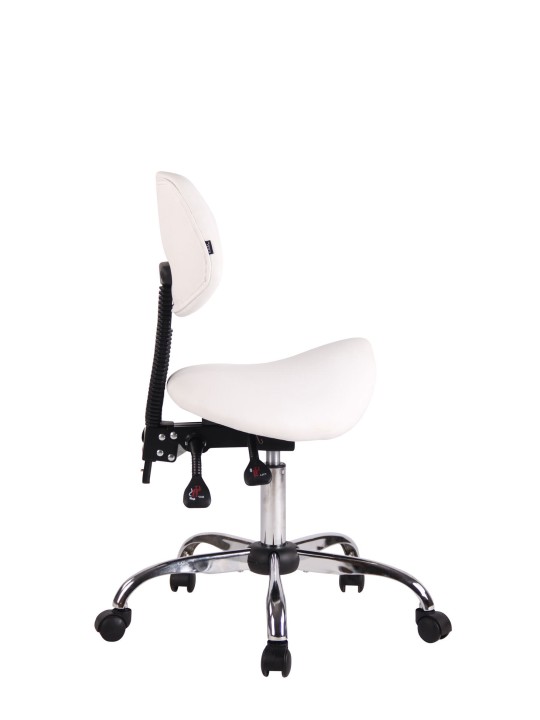 Työjakkara Stuttgart, valkoinen Työjakkara Stuttgart, valkoinen