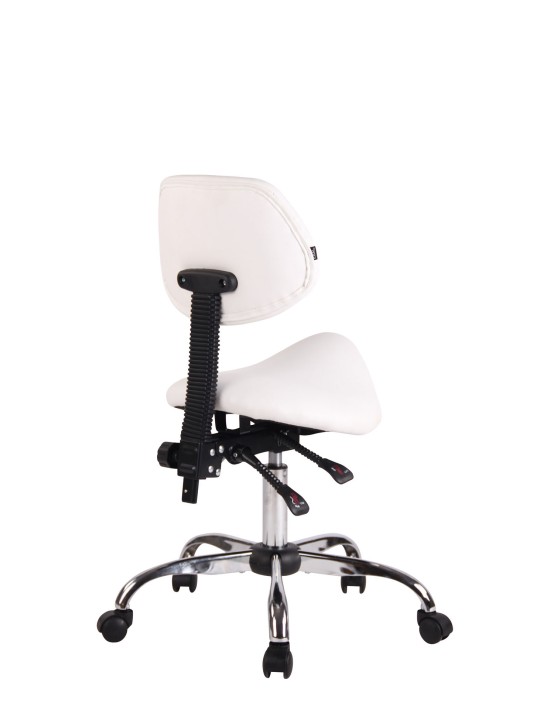 Työjakkara Stuttgart, valkoinen Työjakkara Stuttgart, valkoinen