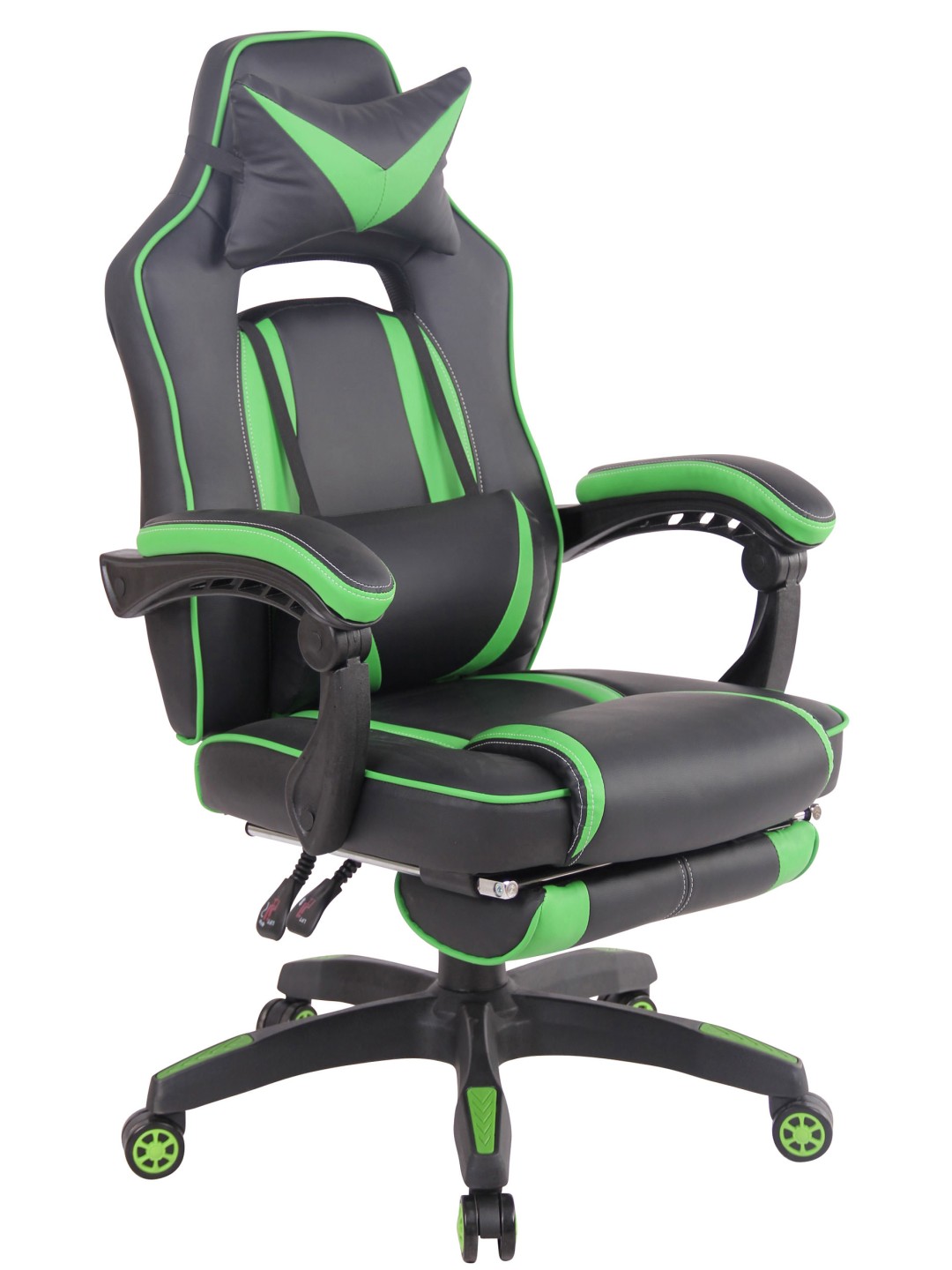 Lämpötyötuoli, musta/vihreä