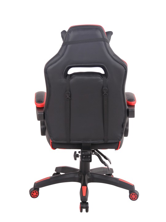 Lämpötyötuoli, musta/punainen