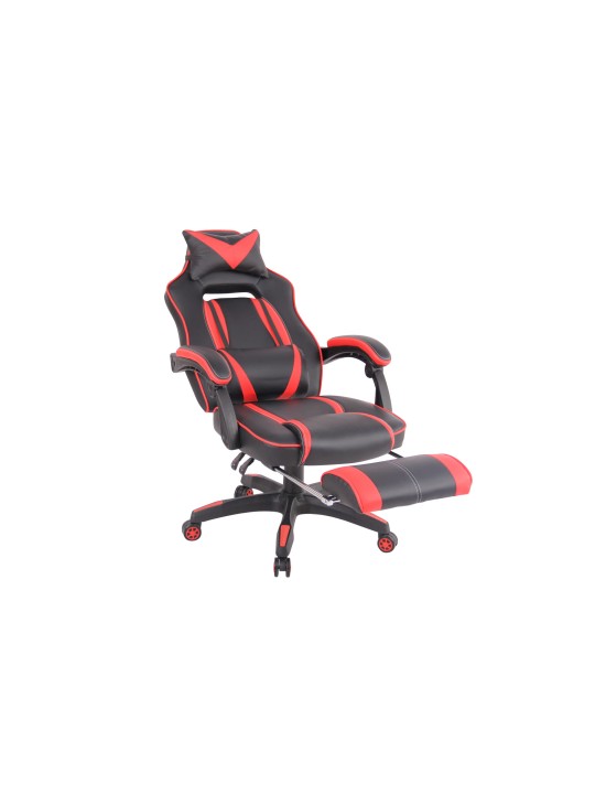 Lämpötyötuoli, musta/punainen