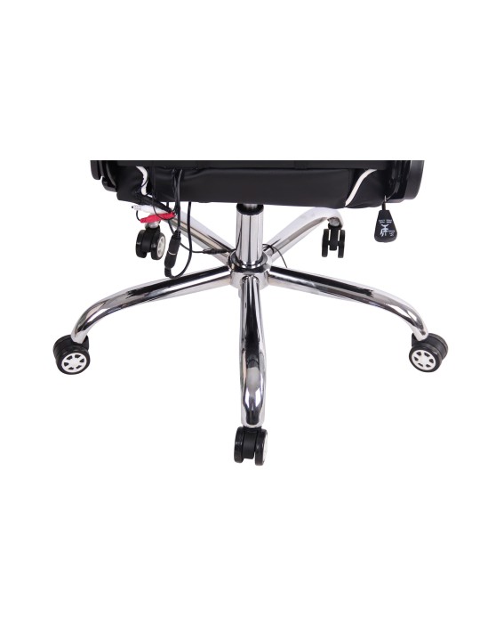 Työtuoli Limit XM keinonahkaa, musta/valkoinen