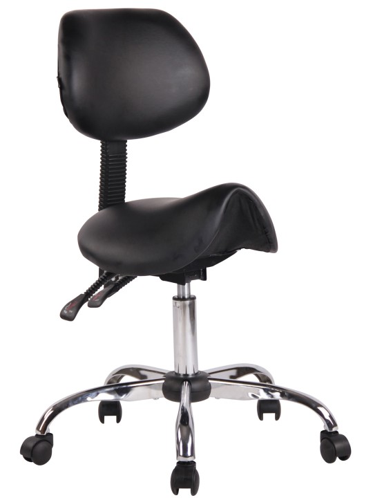 Työjakkara Stuttgart, musta