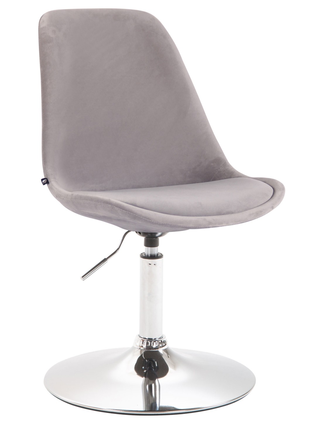 Ruokapöydän tuoli Maverick samettikromi, harmaa