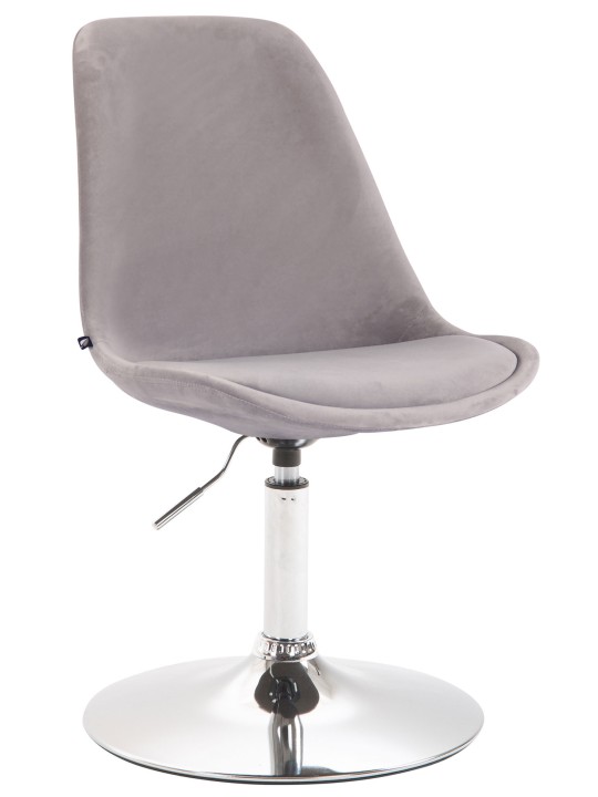 Ruokapöydän tuoli Maverick samettikromi, harmaa