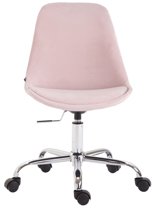 Toulouse samettinen työtuoli, pinkki