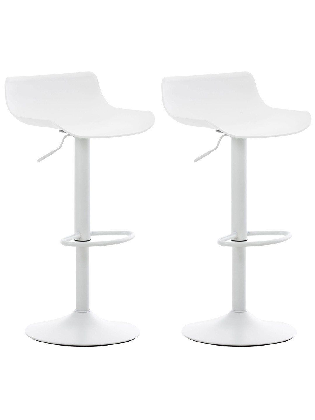 2 baarijakkaran setti Aveiro, valkoinen