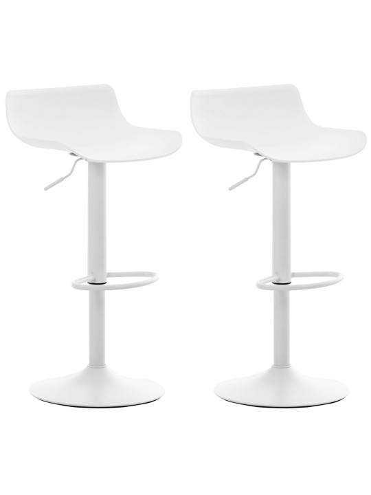 2 baarijakkaran setti Aveiro, valkoinen