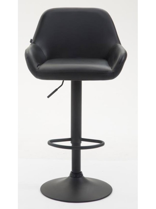 2 baarijakkaran sarja Braga keinonahkaa, musta