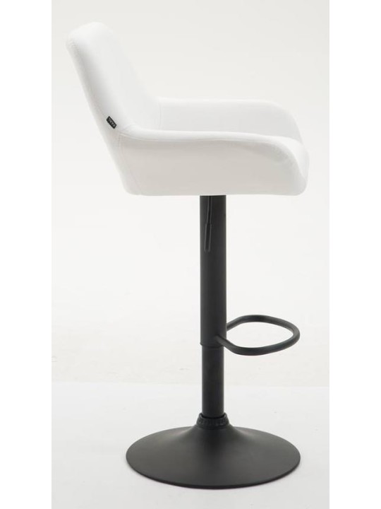 2 baarijakkaran sarja Braga keinonahkaa, valkoinen