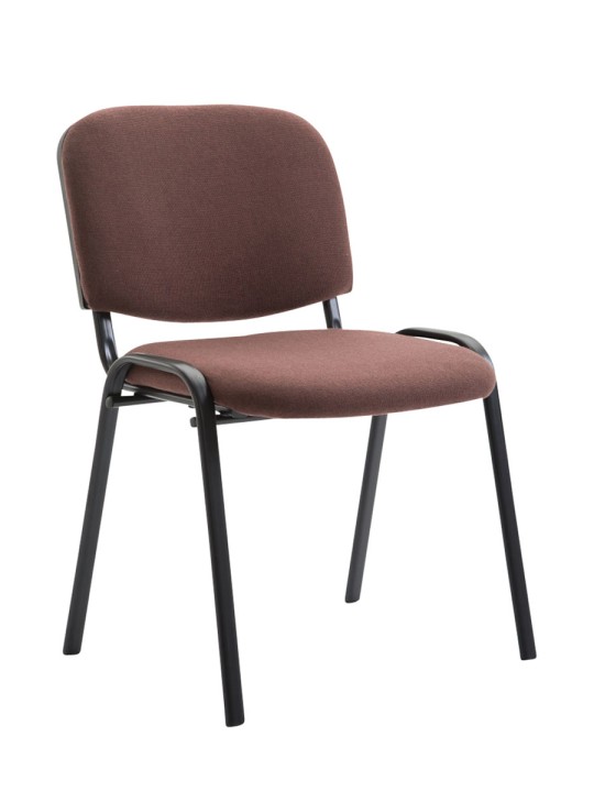 4 vierailijatuolin setti Ken kangas, ruskea